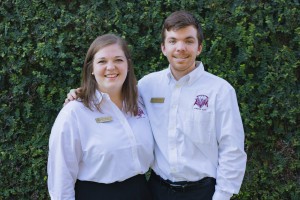 Brandon Williams '18 and Kaley Markos '19